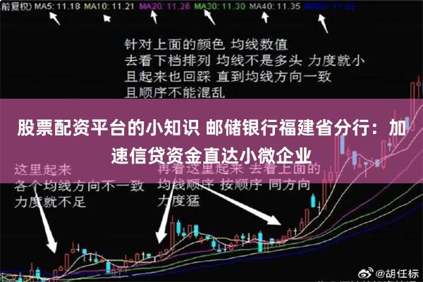 股票配资平台的小知识 邮储银行福建省分行：加速信贷资金直达小微企业