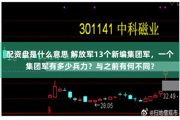 配资盘是什么意思 解放军13个新编集团军，一个集团军有多少兵力？与之前有何不同？